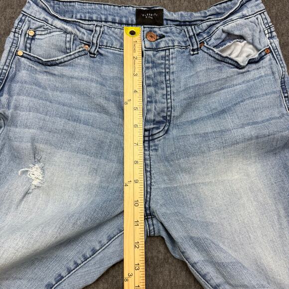 Celebrity Pink Jeans Womens Size 9/29 (30X28) Distressed High Rise Straight Leg‎ - Picture 8 of 15